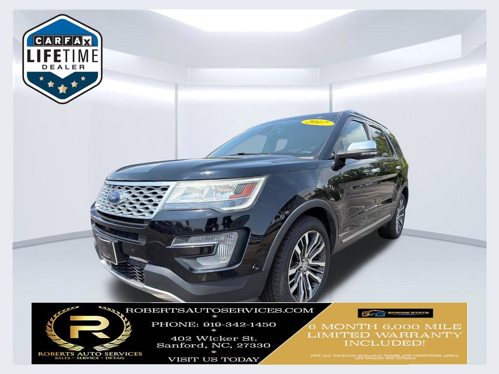 Shadow Black 2017 Ford Explorer SUV / Crossover All-Wheel Drive 6-Speed Automatic