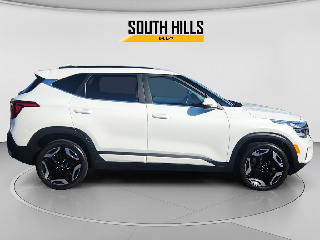 2024 Kia Seltos SX White at South Hills Kia