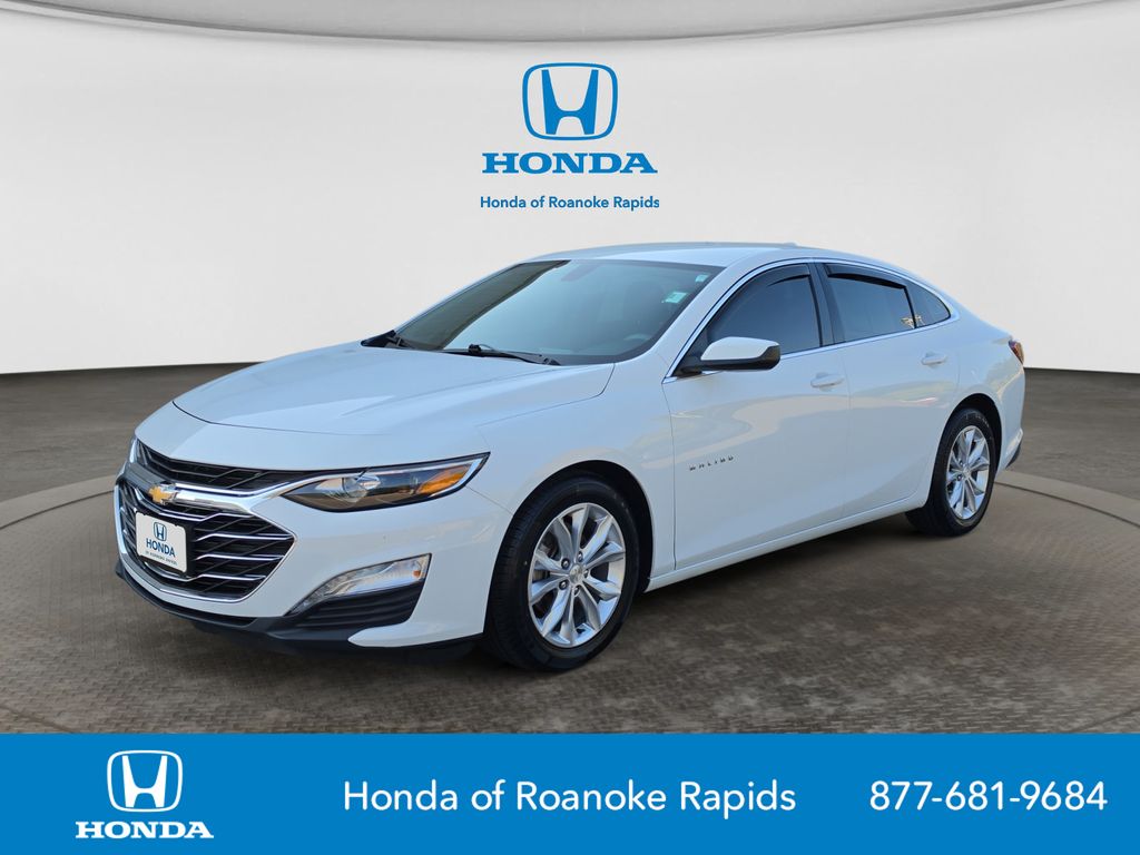 Summit White 2021 Chevrolet Malibu Sedan Front-Wheel Drive Continuously Variable Transmission