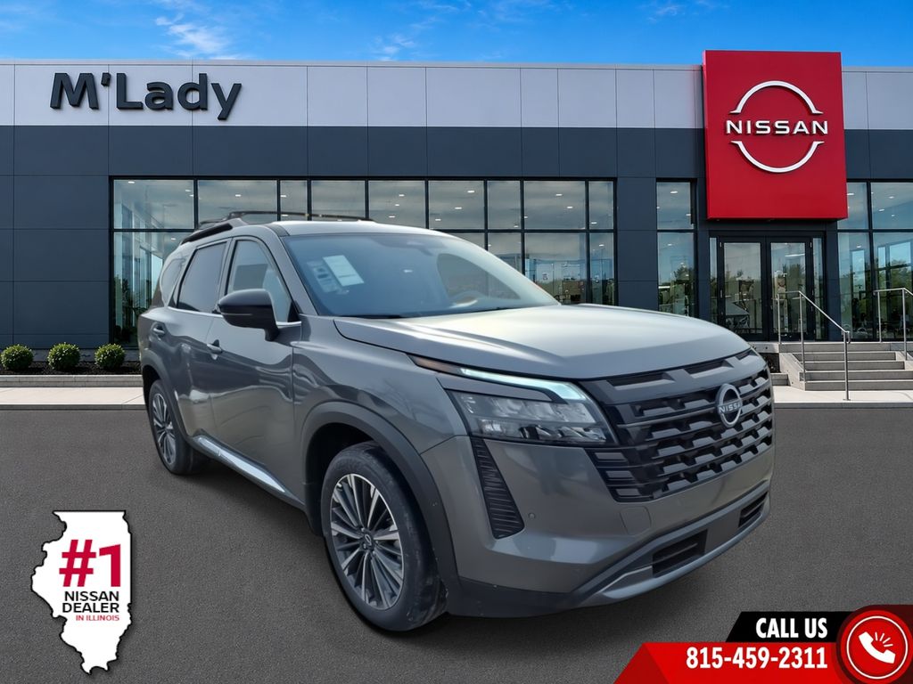 Boulder Gray 2026 Nissan Pathfinder SUV / Crossover All-Wheel Drive 9-Speed Automatic