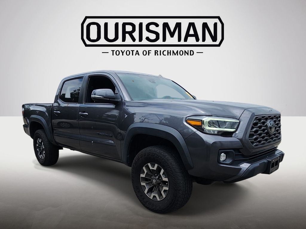 Magnetic Gray Metallic 2021 Toyota Tacoma Pickup Truck Four-Wheel Drive 6-Speed Automatic