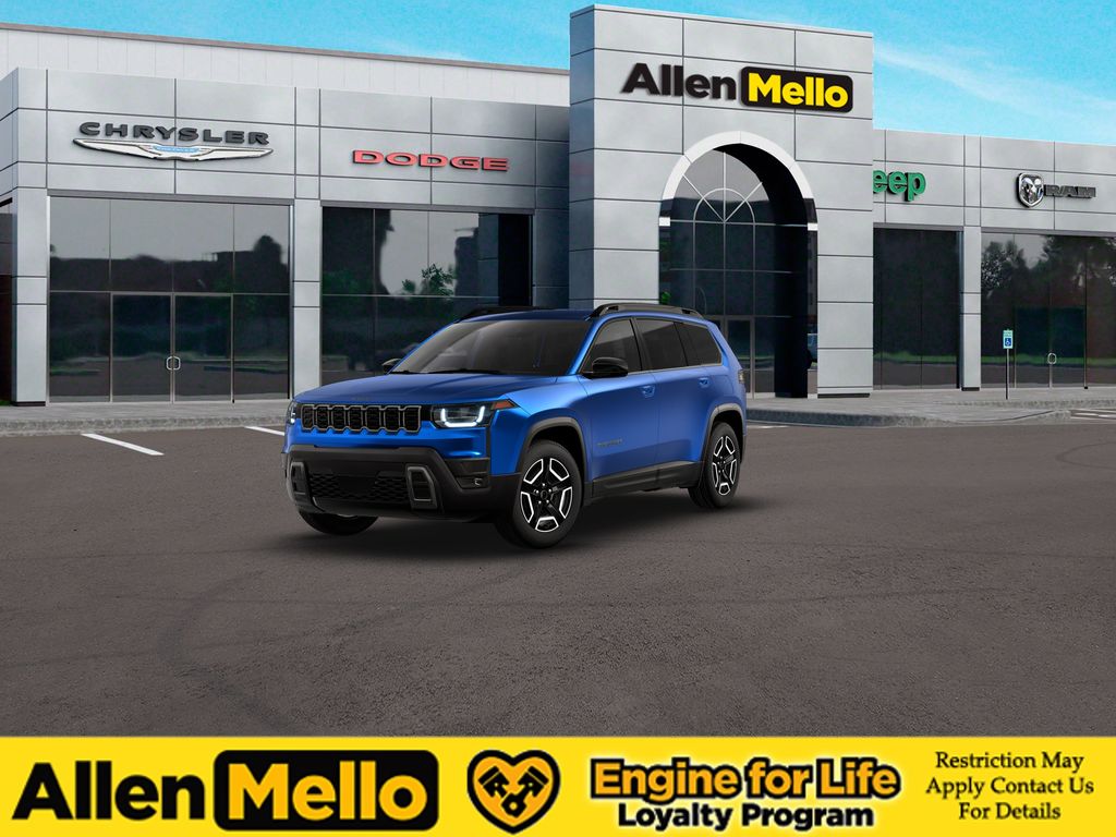 Hydro Blue Pearlcoat 2026 Jeep Cherokee SUV / Crossover Four-Wheel Drive Continuously Variable Transmission