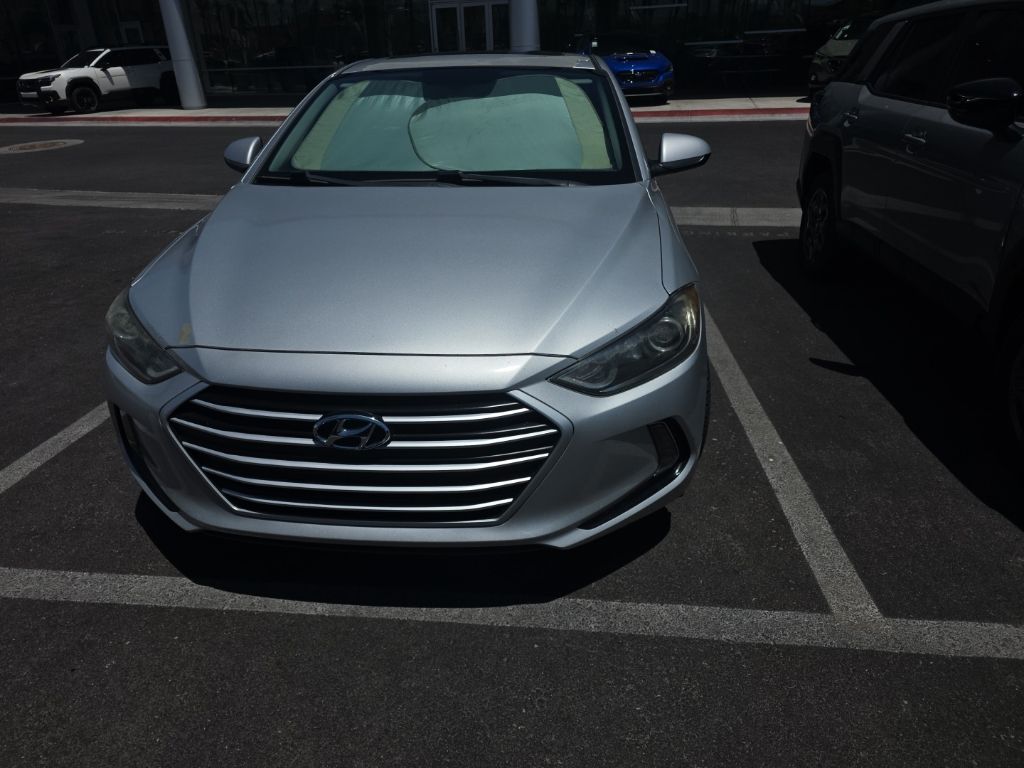Symphony Silver 2017 Hyundai Elantra Sedan Front-Wheel Drive 6-Speed Automatic