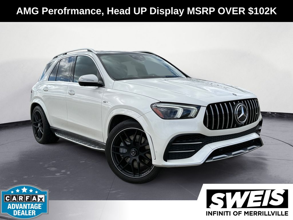 MANUFAKTUR Diamond White Bright 2023 Mercedes-Benz GLE AMG GLE 53 4MATIC+ SUV / Crossover All-Wheel Drive 9-Speed Automatic