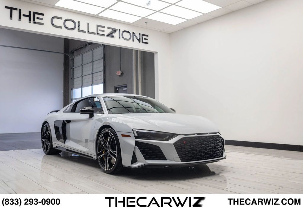 Gray Metallic 2020 Audi R8 Coupe All-Wheel Drive 7-Speed Automatic