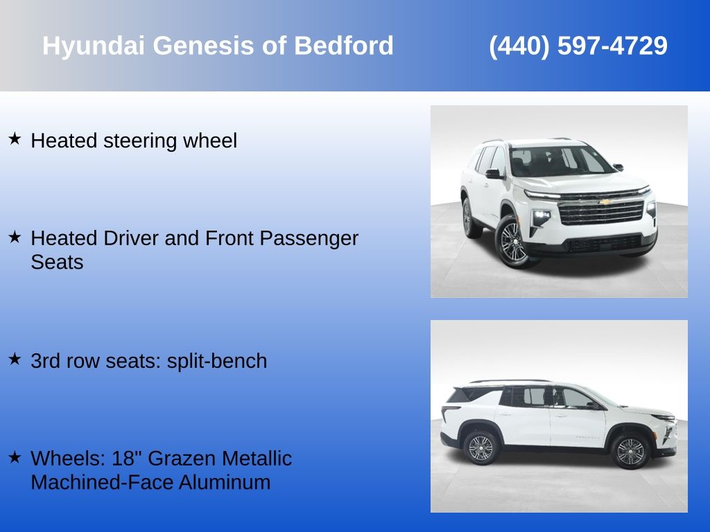 Used 2026 Chevrolet Traverse LT For Sale in Bedford, OH