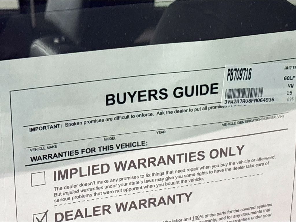 2015 Volkswagen Golf TDI S 4-Door
