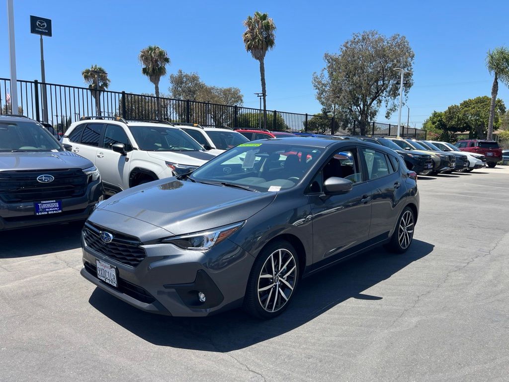 Magnetite Gray Metallic 2026 Subaru Impreza Wagon All-Wheel Drive Continuously Variable Transmission