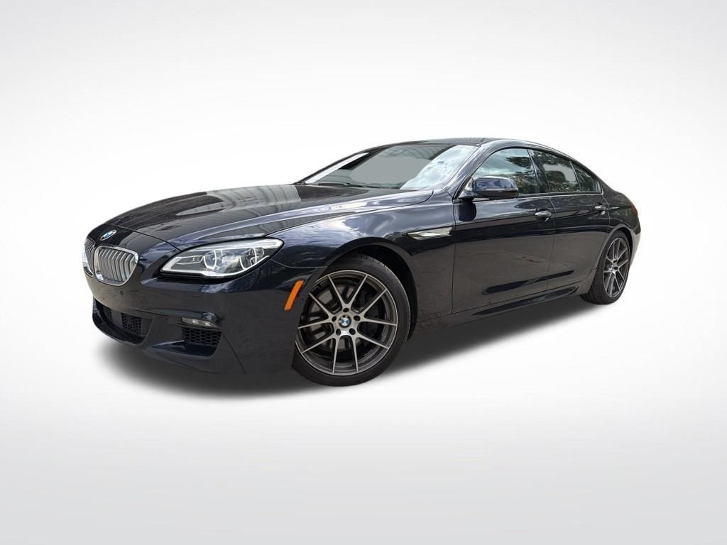 Carbon Black Metallic 2018 BMW 6 Series 650i xDrive Gran Coupe AWD Sedan All-Wheel Drive 8-Speed Automatic