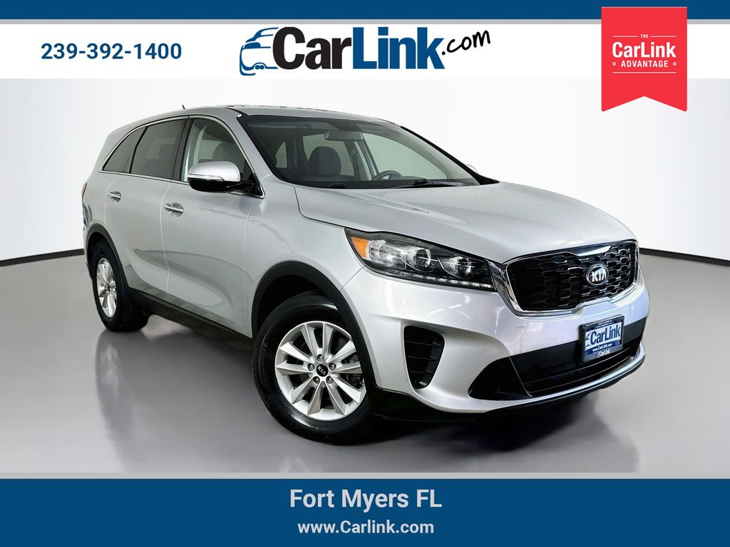 Sparkling Silver 2020 Kia Sorento SUV / Crossover Front-Wheel Drive 8-Speed Automatic