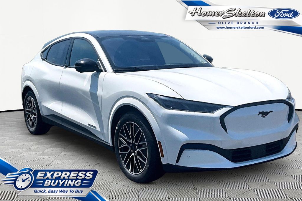 White Metallic 2026 Ford Mustang Mach-E SUV / Crossover All-Wheel Drive Automatic