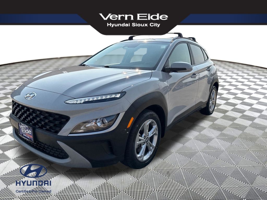 Cyber Silver 2023 Hyundai Kona SUV / Crossover All-Wheel Drive Continuously Variable Transmission