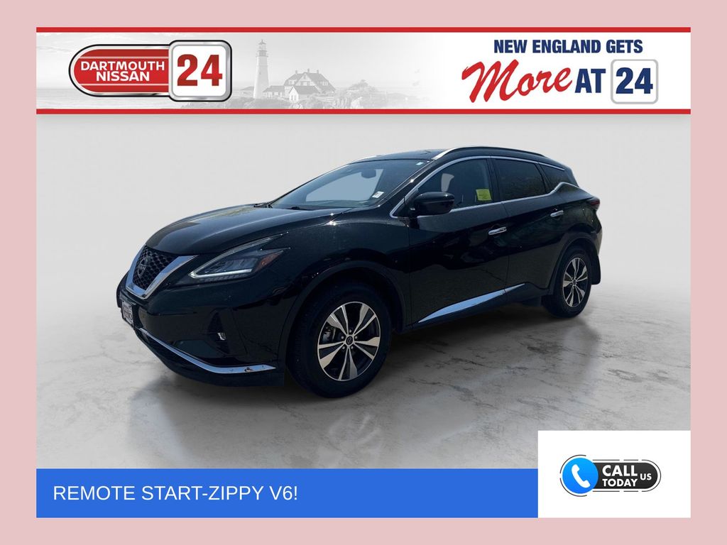Super Black 2024 Nissan Murano SUV / Crossover All-Wheel Drive Continuously Variable Transmission