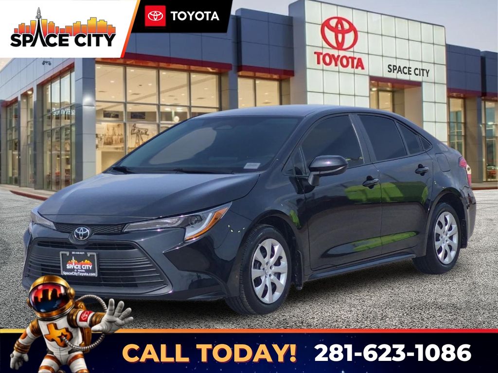 Midnight Black Metallic 2026 Toyota Corolla Sedan Front-Wheel Drive Continuously Variable Transmission
