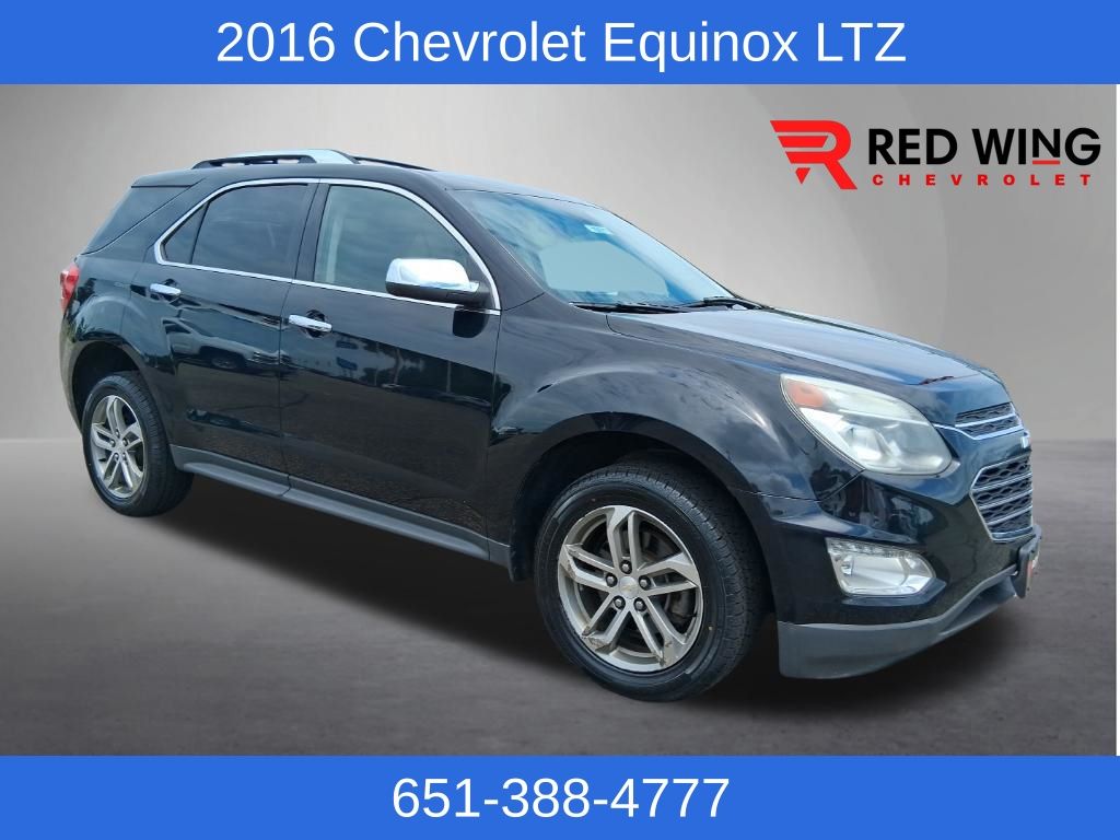 Mosaic Black Metallic 2016 Chevrolet Equinox SUV / Crossover All-Wheel Drive 6-Speed Automatic Overdrive