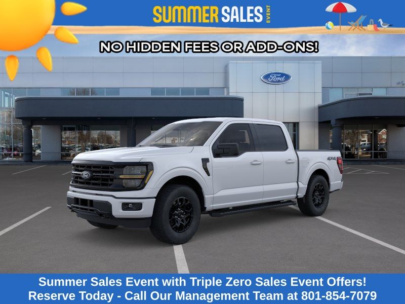 Oxford White 2026 Ford F-150 Pickup Truck Four-Wheel Drive Automatic