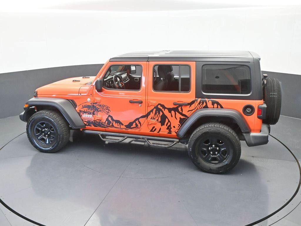 Used 2018 Punkn Metallic Clearcoat Jeep Unlimited Sport image 45