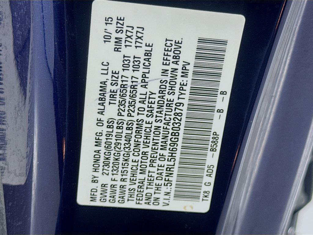 Used Car 2016 Honda Odyssey  Ex-l For Sale Under $15,000 In Austin, Texas