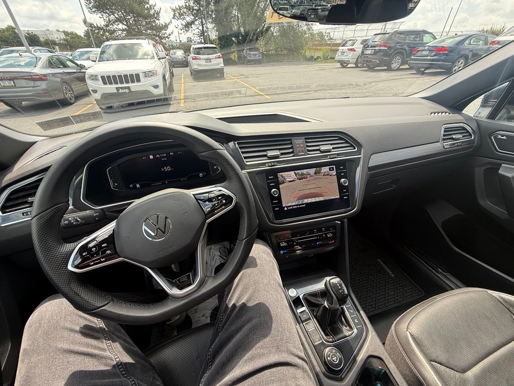 2022 Volkswagen Tiguan 2.0T SEL R-Line Black at Subaru and VW of Moon Township