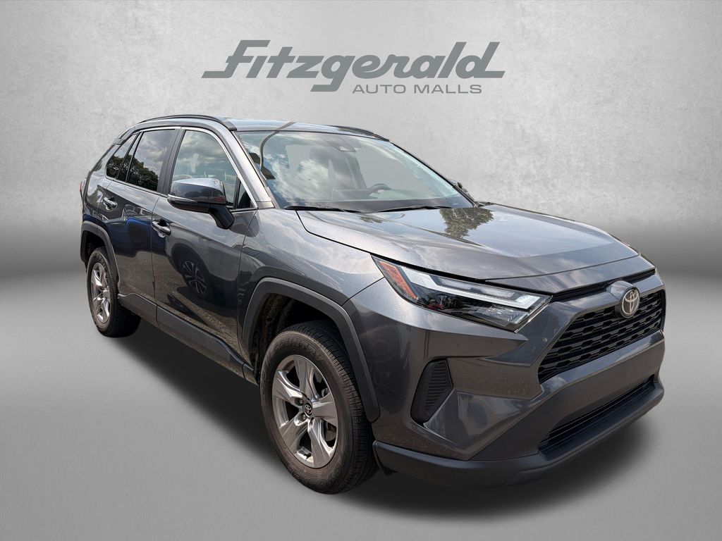 Magnetic Gray Metallic 2025 Toyota RAV4 SUV / Crossover All-Wheel Drive 8-Speed Automatic