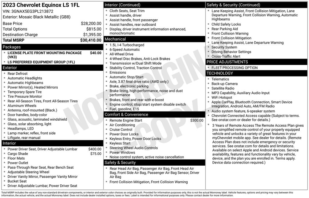 Used 2023 Chevrolet Equinox SUV