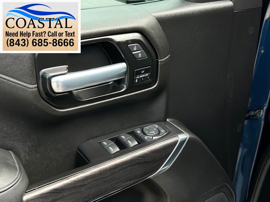 2021 Chevrolet Silverado 1500 LTZ Blue at Bob Mills Chevrolet
