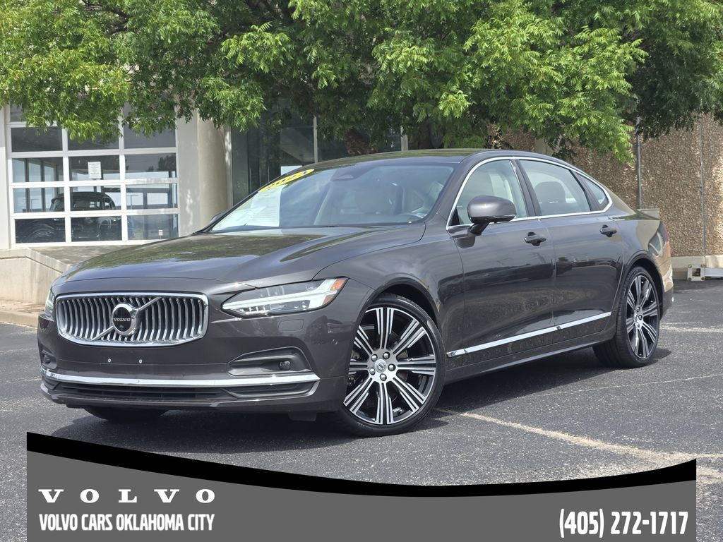 Platinum Gray Metallic 2023 Volvo S90 Sedan All-Wheel Drive Automatic