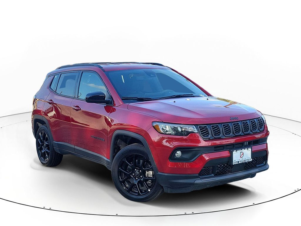 Red Hot Pearlcoat 2026 Jeep Compass SUV / Crossover Four-Wheel Drive 8-Speed Automatic
