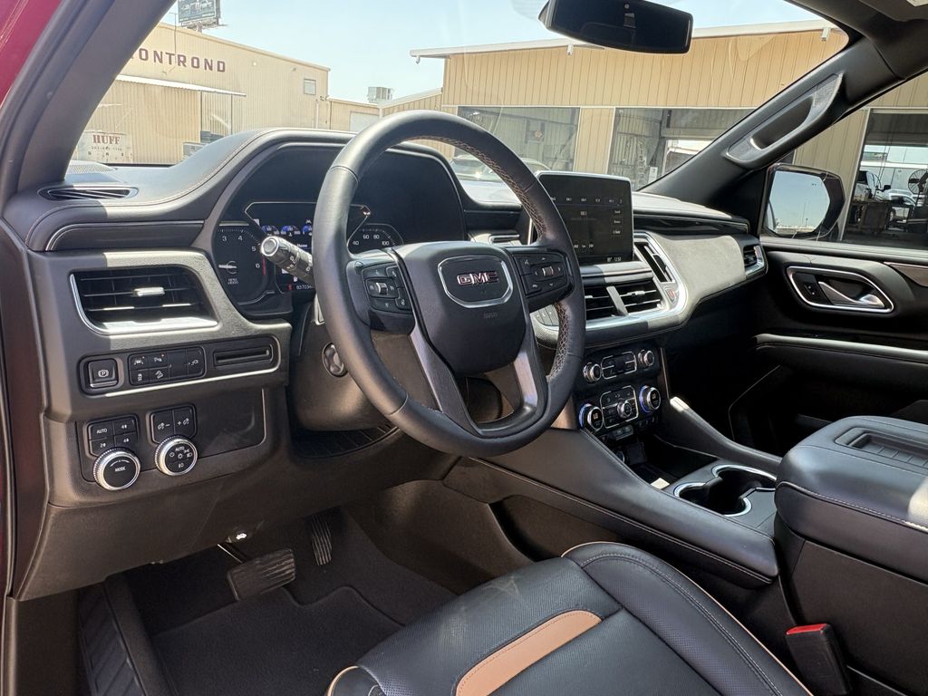 2021 GMC Yukon AT4 Red at Wharton Ford