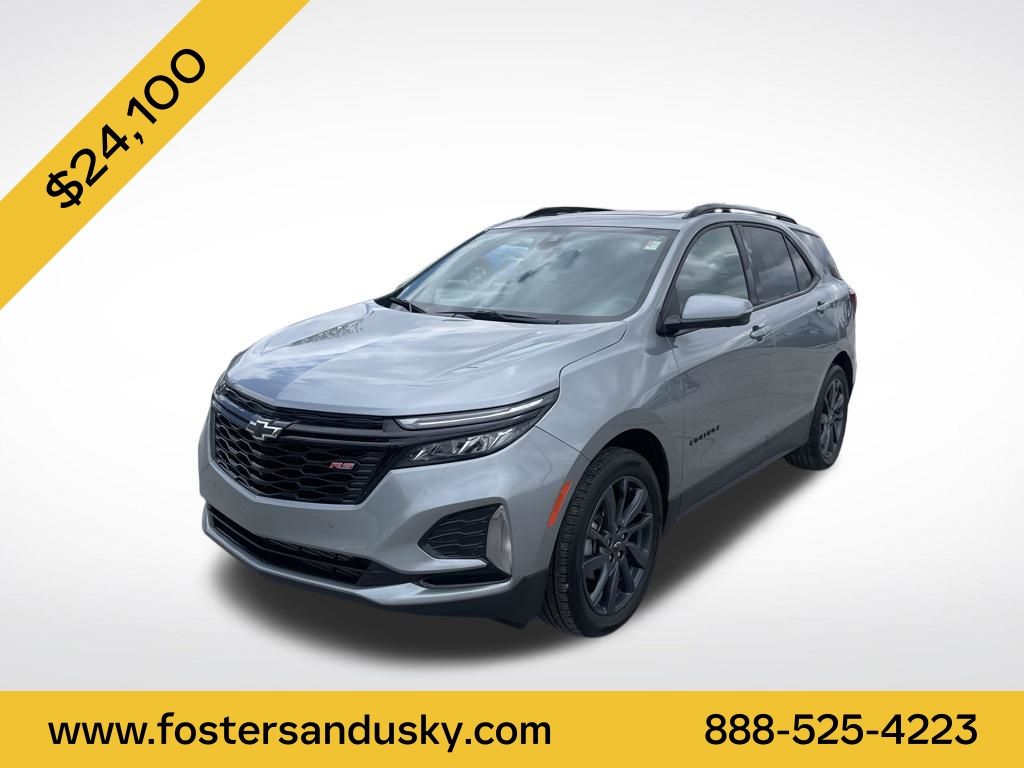 Sterling Gray Metallic 2024 Chevrolet Equinox SUV / Crossover Front-Wheel Drive 6-Speed Automatic Overdrive