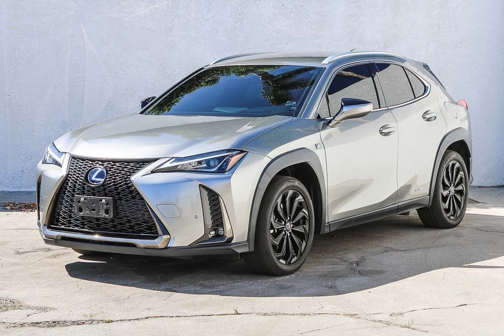 Atomic Silver 2021 Lexus UX Hybrid SUV / Crossover All-Wheel Drive Continuously Variable Transmission