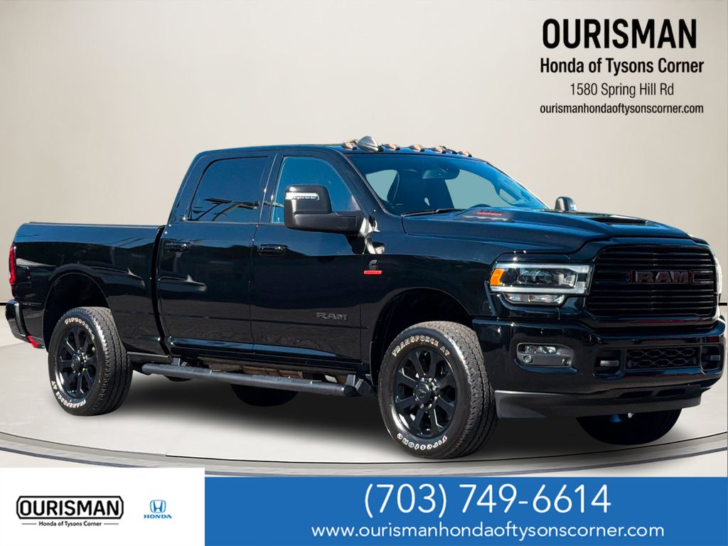 Diamond Black 2024 RAM 3500 Pickup Truck Four-Wheel Drive 6-Speed Automatic