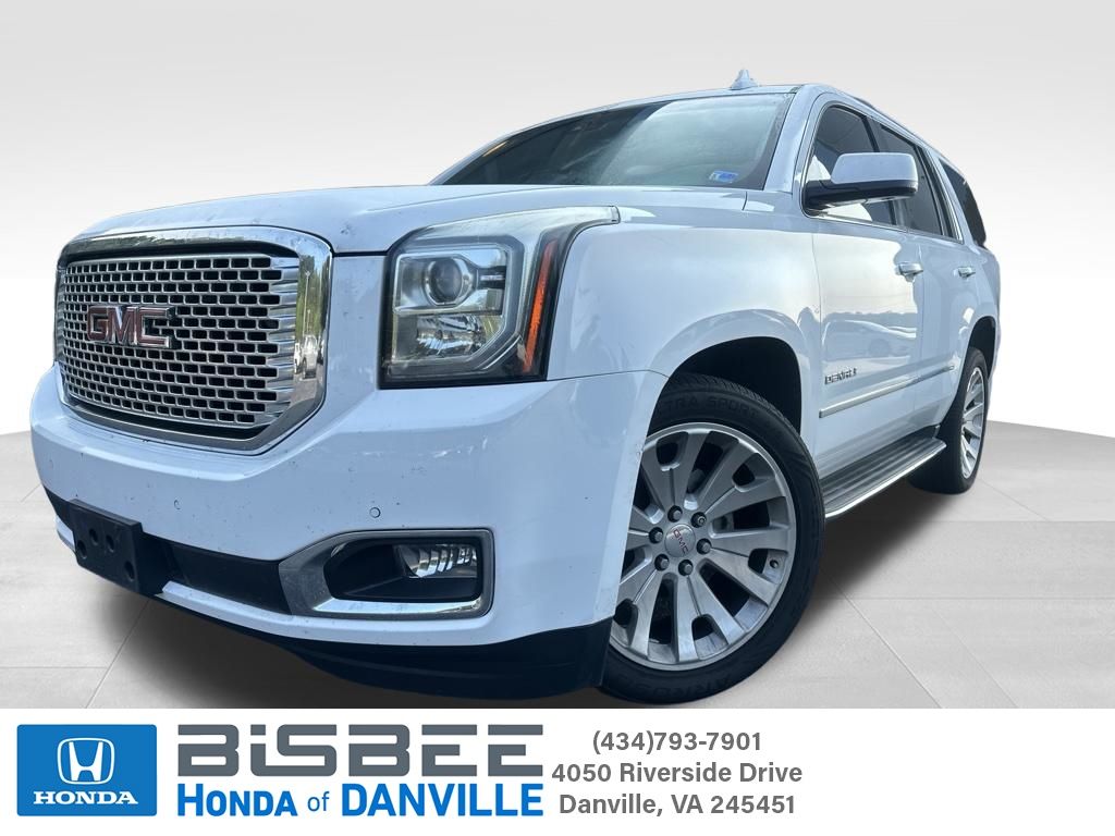 Summit White 2016 GMC Yukon SUV / Crossover Four-Wheel Drive 8-Speed Automatic