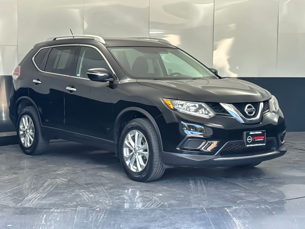 Super Black 2014 Nissan Rogue SV AWD SUV / Crossover All-Wheel Drive Continuously Variable Transmission