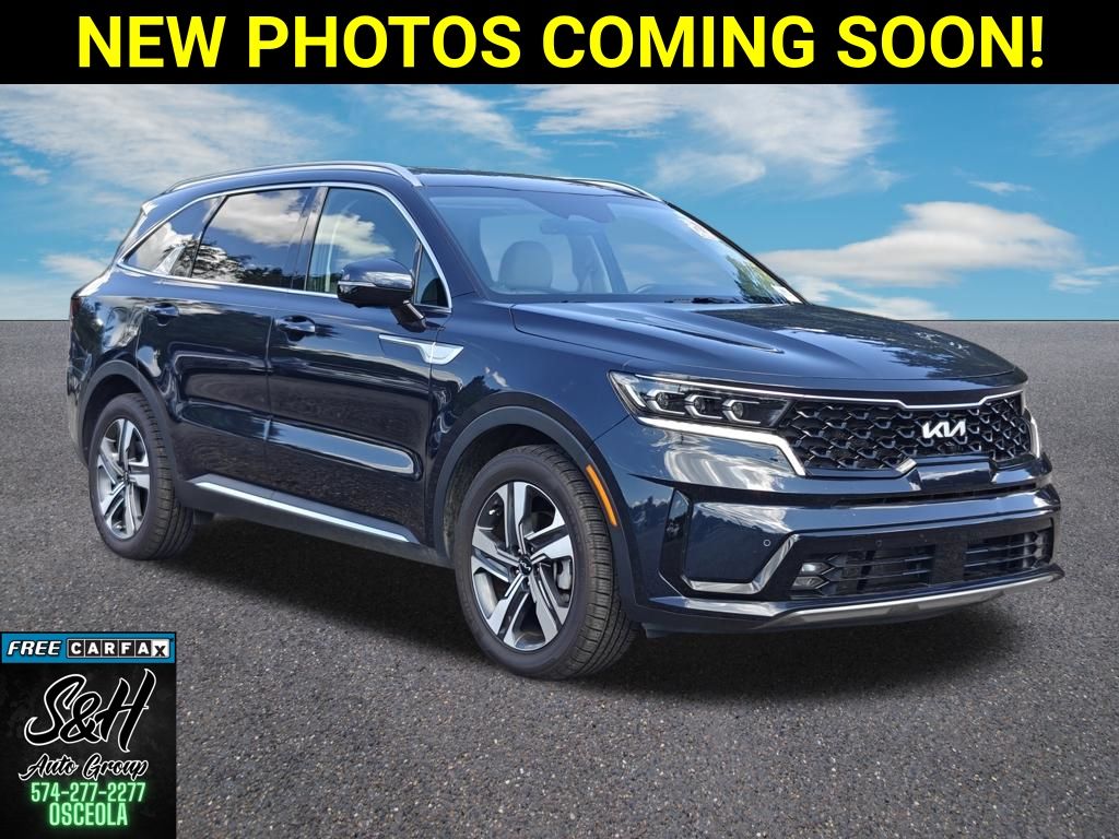 Gravity Blue 2022 Kia Sorento Plug-In Hybrid SUV / Crossover All-Wheel Drive 6-Speed Automatic