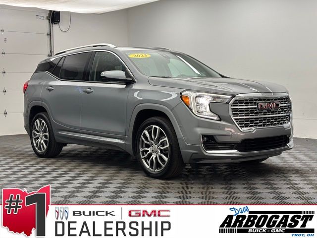 Sterling Metallic 2023 GMC Terrain Denali AWD SUV / Crossover All-Wheel Drive 9-Speed Automatic