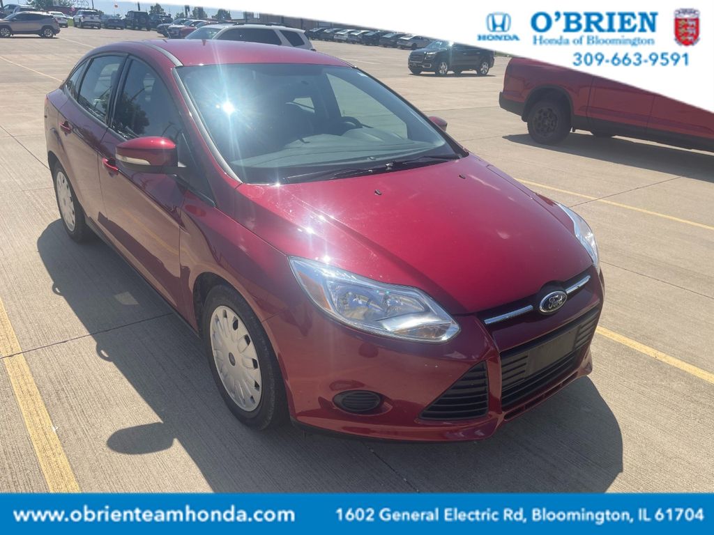 Ruby Red Metallic 2013 Ford Focus Sedan Front-Wheel Drive 6-Speed Automatic