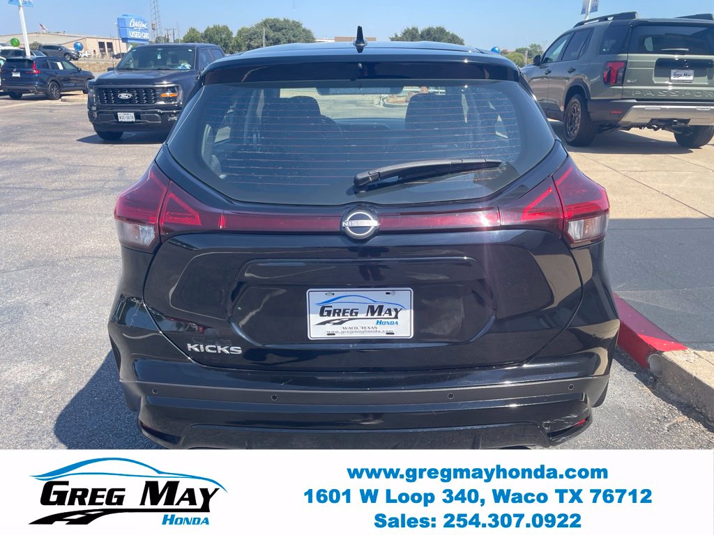 2024 Nissan Kicks S Black at Greg May Honda