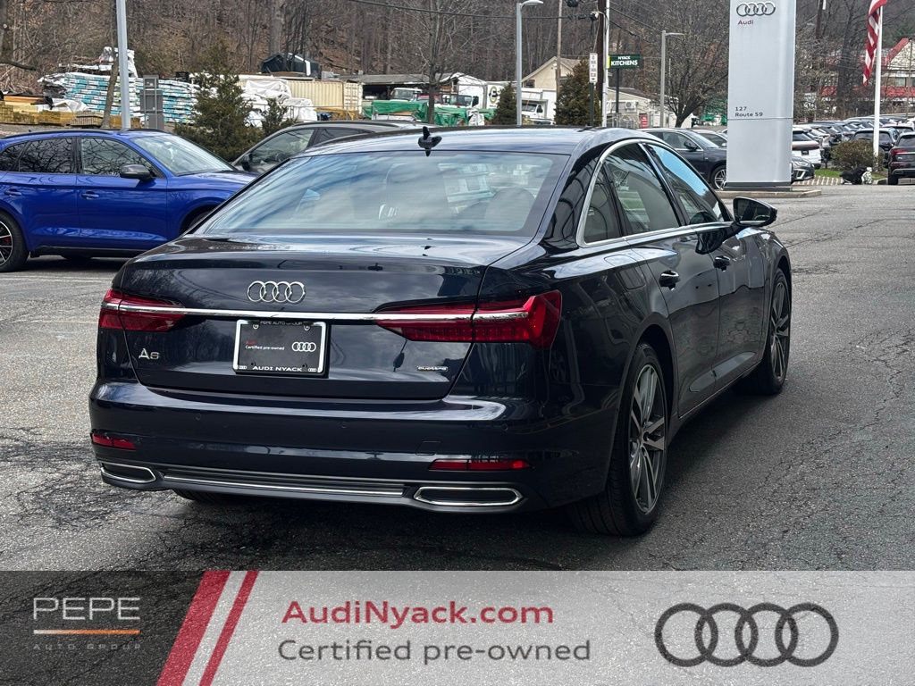 Certified Used 2023 Blue Audi Premium Plus image 4