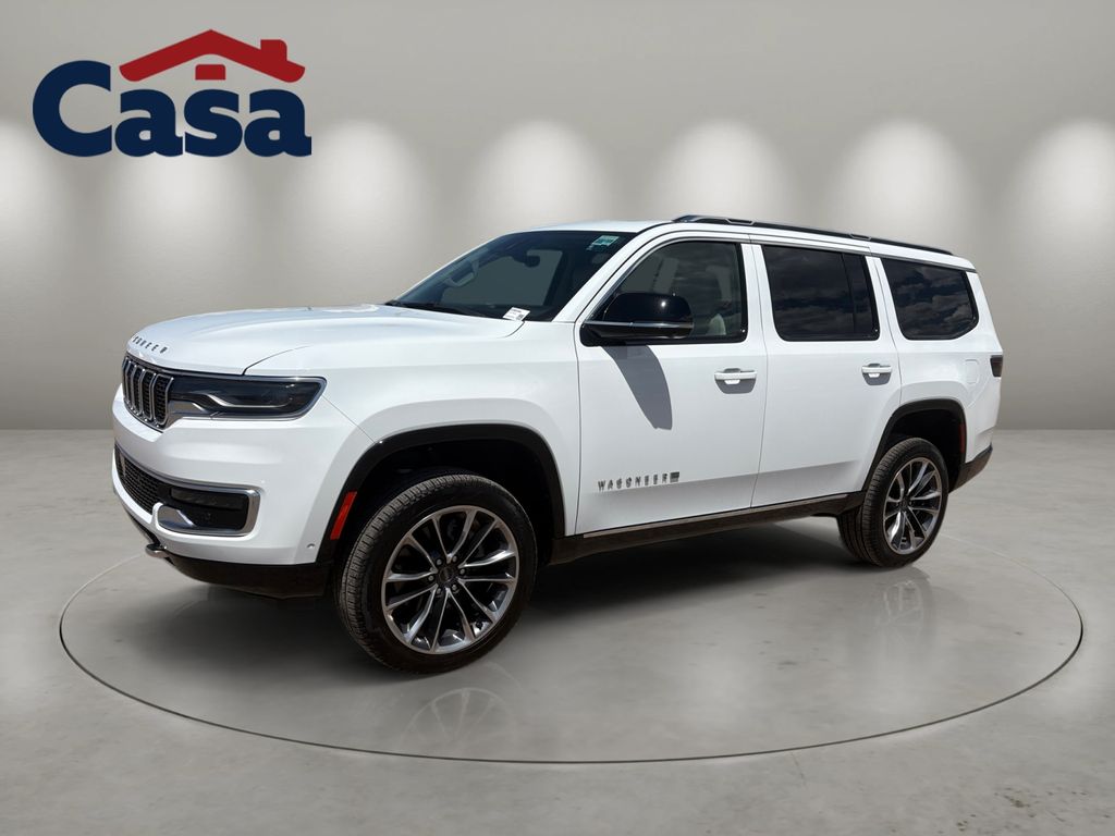 Bright White Clearcoat 2023 Jeep Wagoneer SUV / Crossover Four-Wheel Drive 8-Speed Automatic
