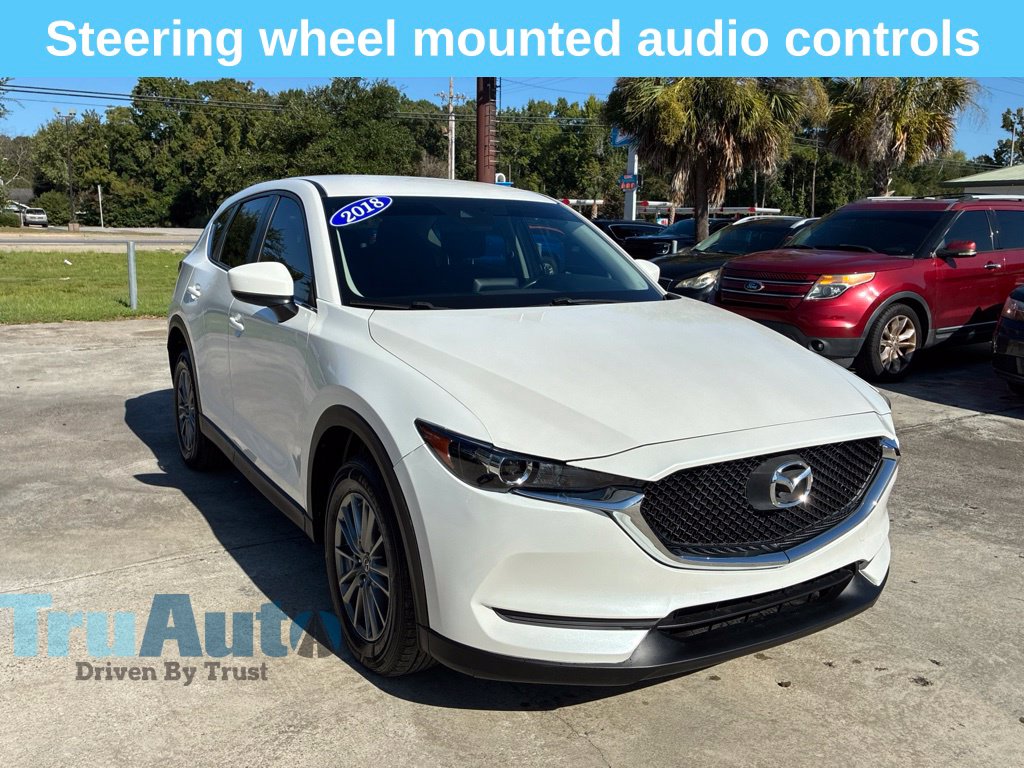 Snowflake White Pearl 2018 Mazda CX-5 SUV / Crossover All-Wheel Drive 6-Speed Automatic