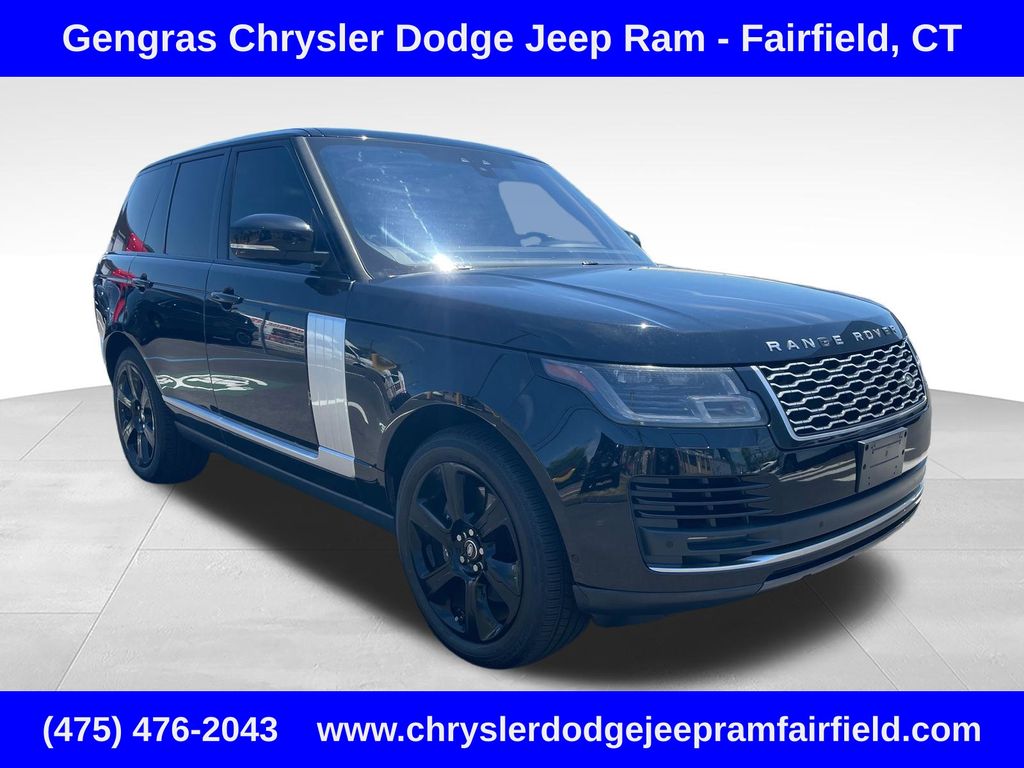 Narvik Black 2019 Land Rover Range Rover V6 HSE 4WD SUV / Crossover All-Wheel Drive 8-Speed Automatic