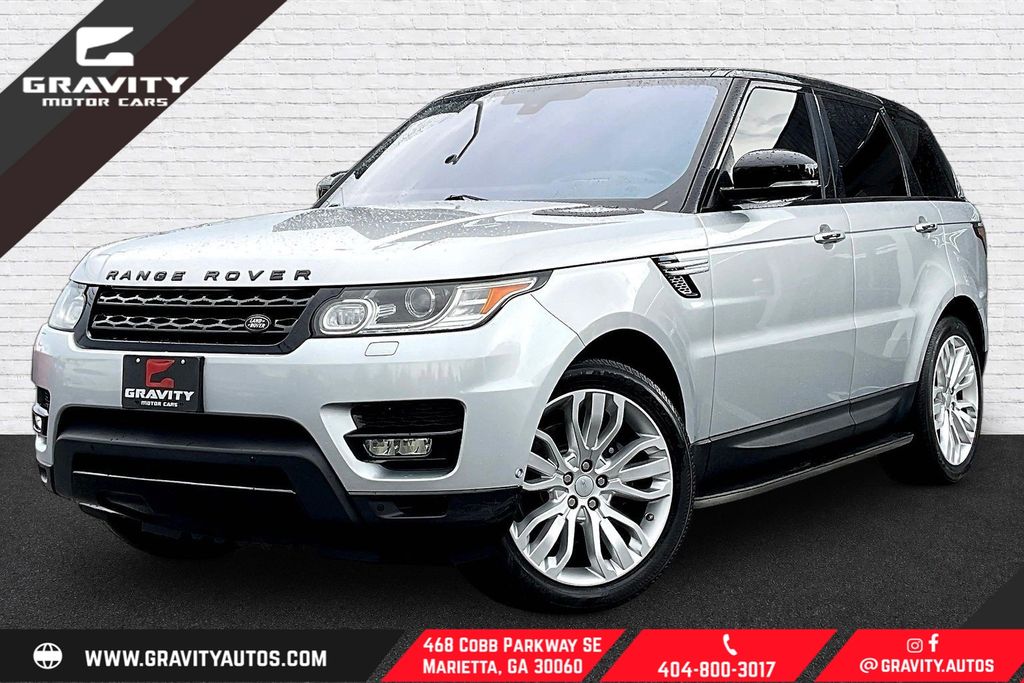 Indus Silver 2016 Land Rover Range Rover Sport SUV / Crossover All-Wheel Drive 8-Speed Automatic