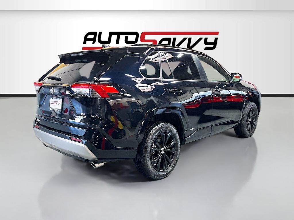 Used 2025 Midnight Black Metallic Toyota SE image 7