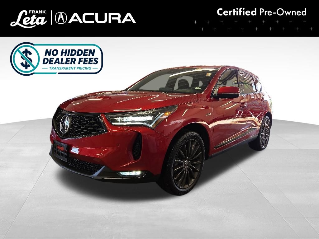Performance Red Pearl 2024 Acura RDX SH-AWD with Advance and A-Spec Package SUV / Crossover All-Wheel Drive Automatic