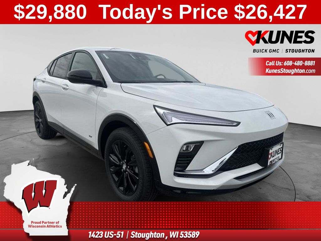 Summit White 2026 Buick Envista SUV / Crossover Front-Wheel Drive 6-Speed Automatic