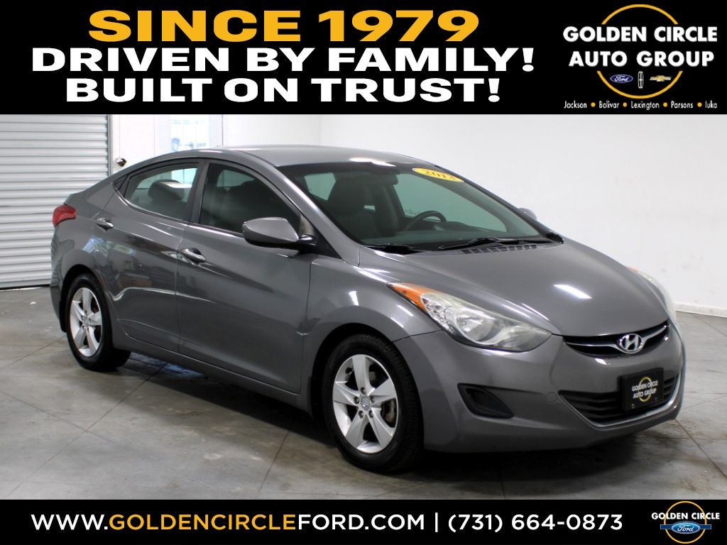 Harbor Gray Metallic 2013 Hyundai Elantra GLS FWD Sedan Front-Wheel Drive 6-Speed Automatic Overdrive
