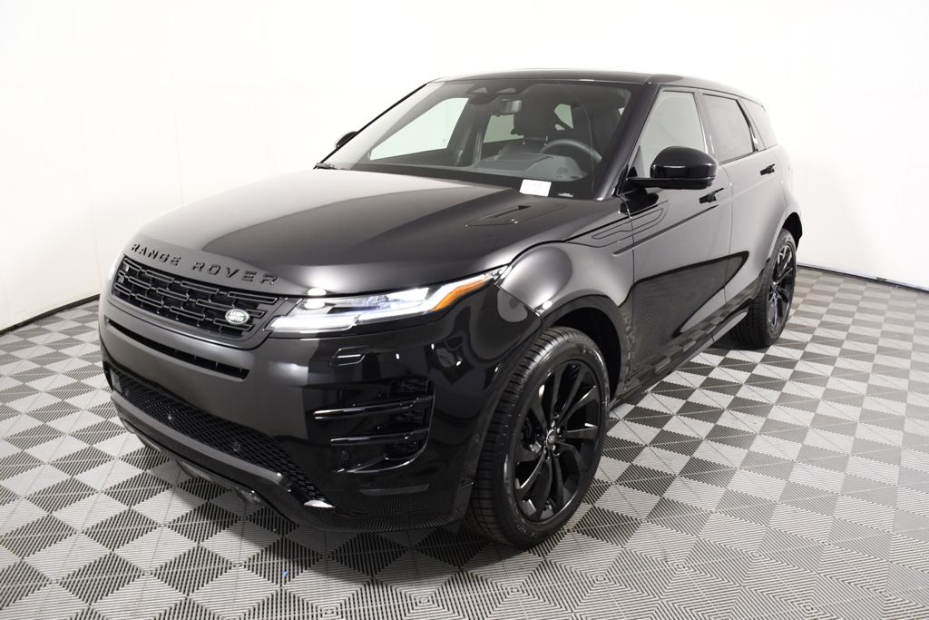 Black (Santorini Blk) 2026 Land Rover Range Rover Evoque P250 Hoxton Edition AWD SUV / Crossover All-Wheel Drive 9-Speed Automatic