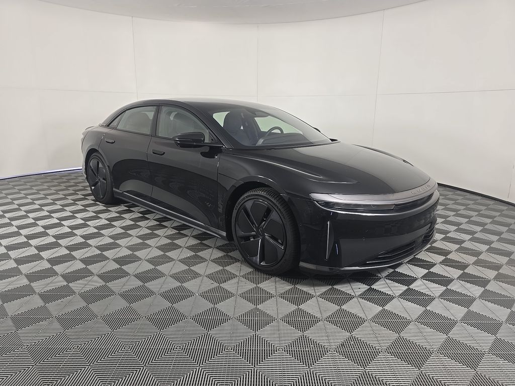 Black 2025 Lucid Air Sedan All-Wheel Drive 1-Speed Automatic
