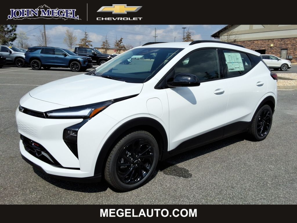 Summit White 2027 Chevrolet Bolt SUV / Crossover Front-Wheel Drive 1-Speed Automatic